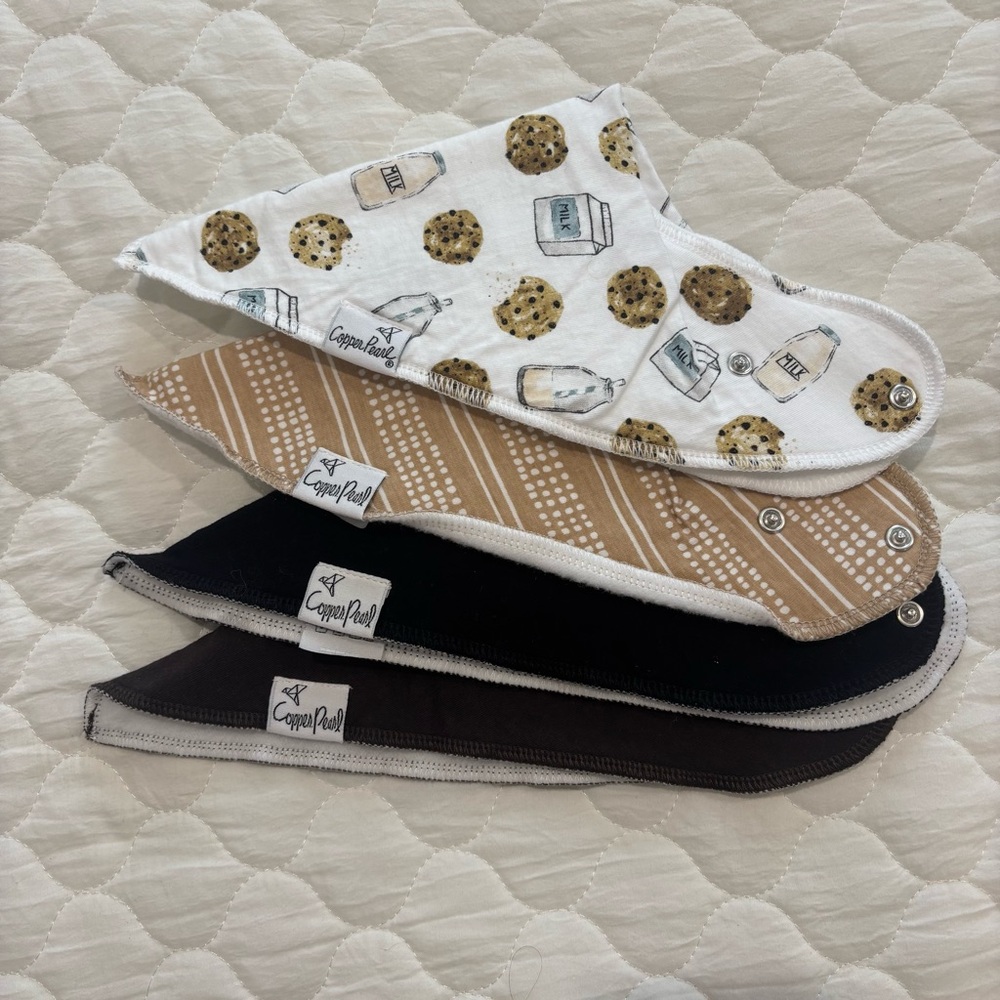 Copper Pearl Bibs